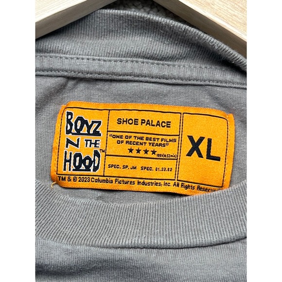 Boyz‎ N The Hood Movie Promo T Shirt Shoe Palace XL Gray Graphic Tee - Picture 4 of 9